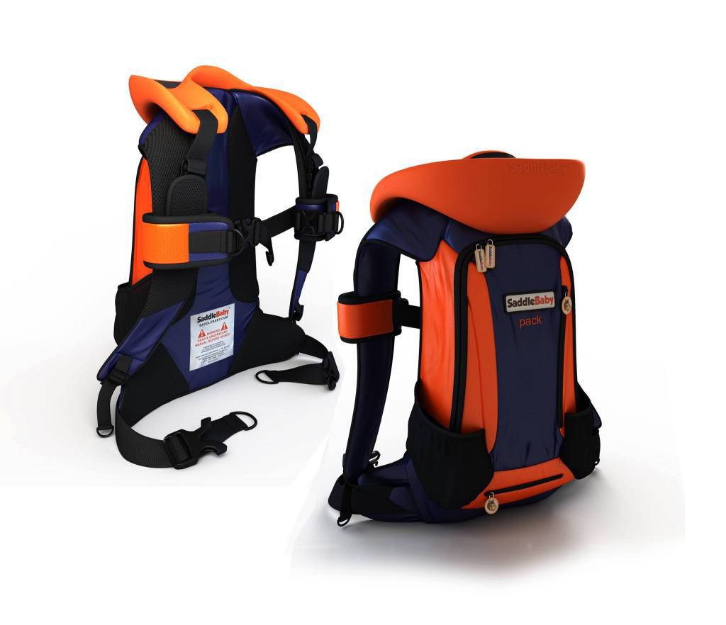 Hands-Free Shoulder Carrier with Ankle Straps and Cushioned Hip Seat Nylon Child Strap Rider Travel Back Frame Infant Saddle