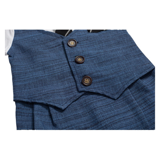 Combinaison bébé garçon – Style gentleman été