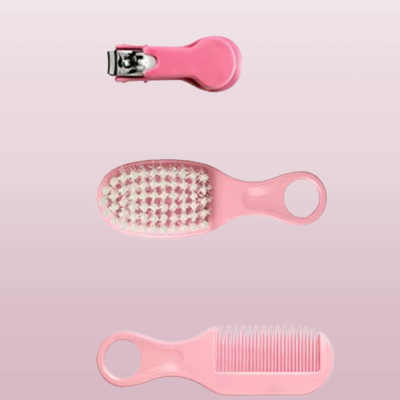 Kit soin bébé -  BabyHealthCareKit™ - Rose