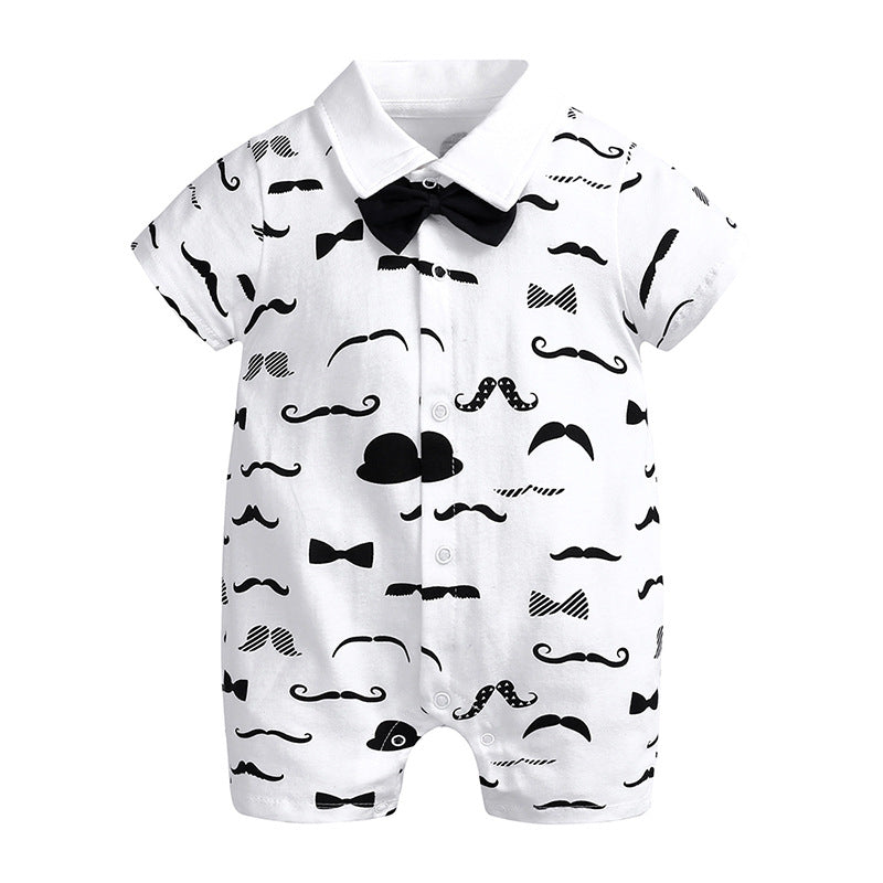 Baby gentleman-style onesie