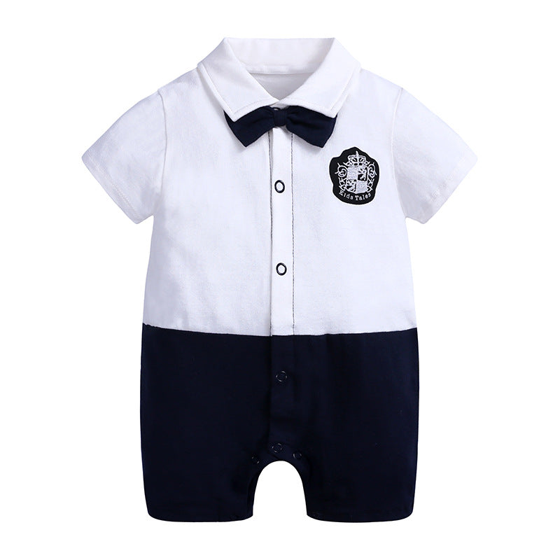 Baby gentleman-style onesie