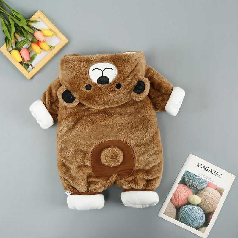 Bodies bébé coton – Combinaison zippée avec capuche