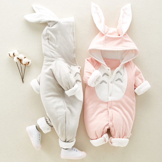 Grenouillère bébé en coton doux