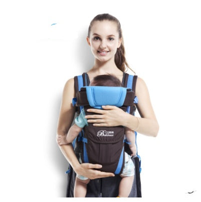 Ergonomic Double Shoulder Baby Carrier – Integrated Hip Seat