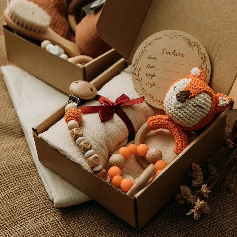 Coffret Naissance - CuddleSet™ - Renard