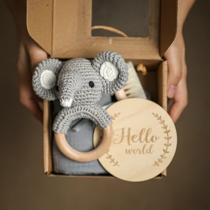 Coffret Naissance - CuddleSet™ - Éléphant