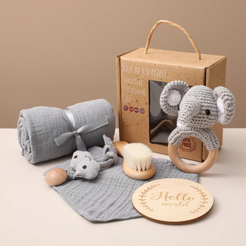 Coffret Naissance - CuddleSet™ - Éléphant
