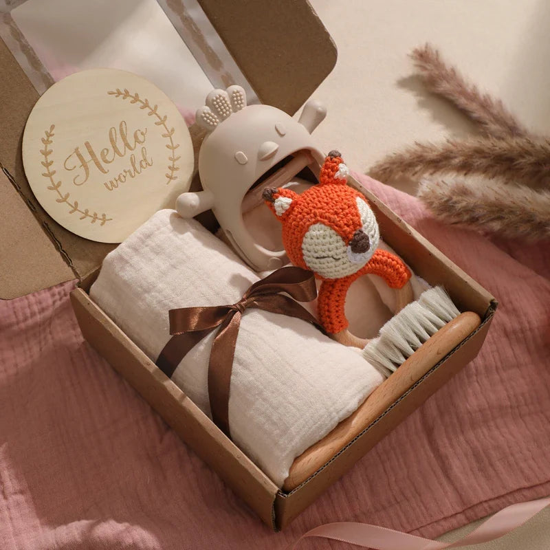 Coffret Naissance - CuddleSet™ - Renard