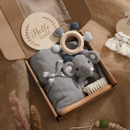 Coffret Naissance - CuddleSet™ - Éléphant