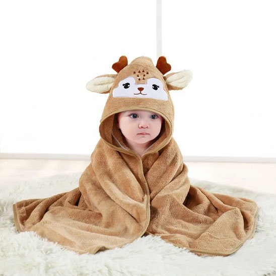 Cape de bain bébé | Ultra-douce