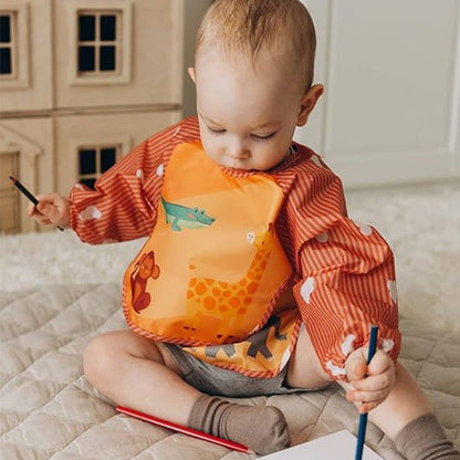 Bavoir bébé | Imperméable Manches Longues