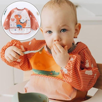 Bavoir bébé | Imperméable Manches Longues