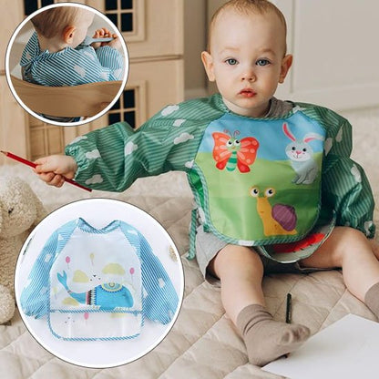 Bavoir bébé | Imperméable Manches Longues