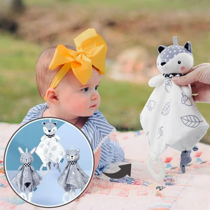 Doudou Renard Ultra-doux | Éveil Sensoriel